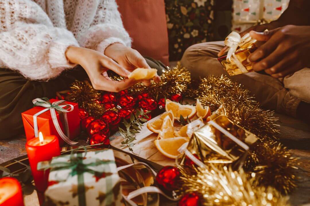 la naranja española en navidad